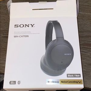 Sony noise canceling head phones